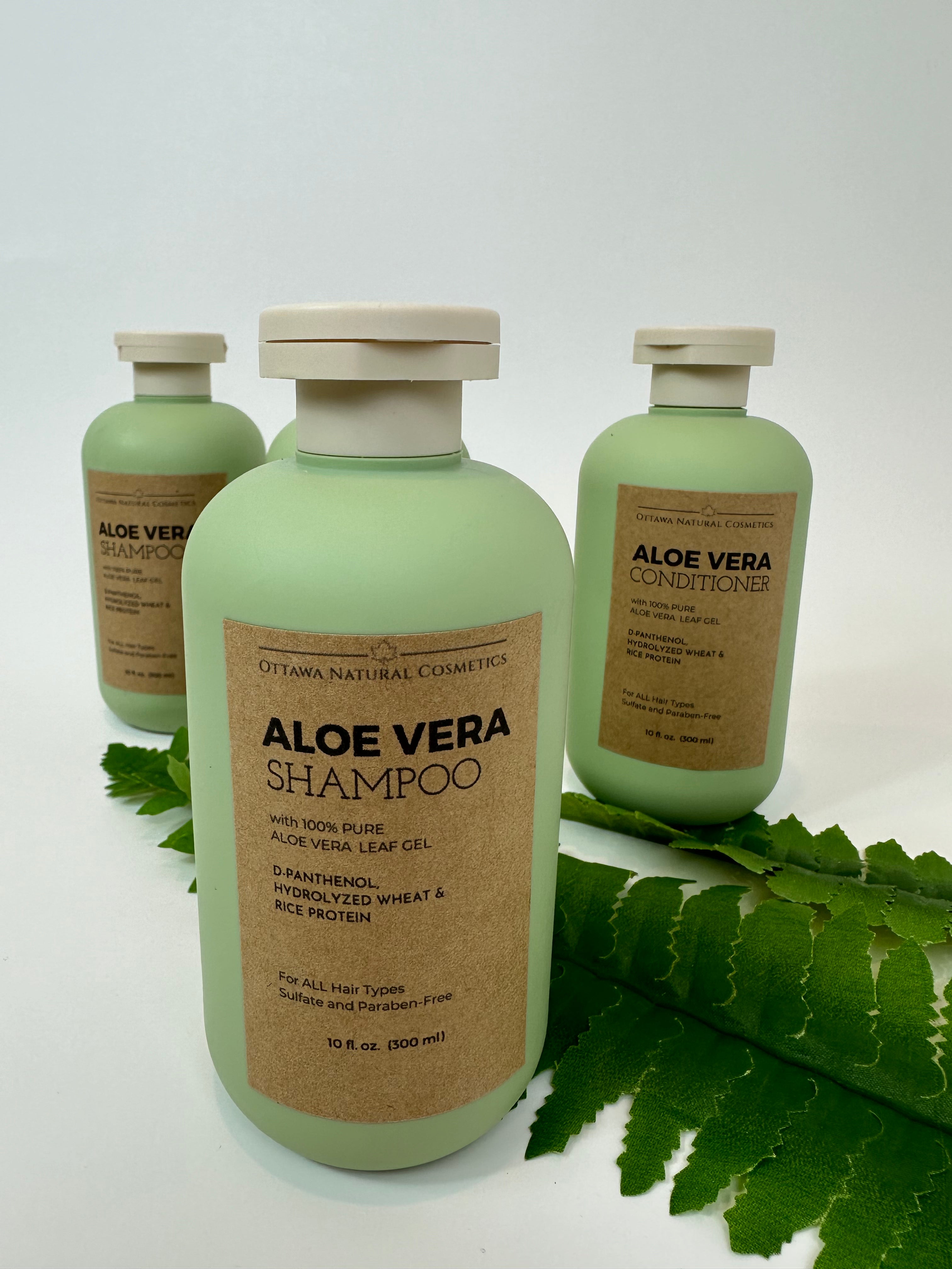 Shampoo  "Aloe Vera "  with 100% Pure Aloe Vera Leaf Gel