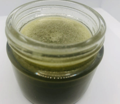 Salt Body Scrub With Green Clay & Kelp Powder